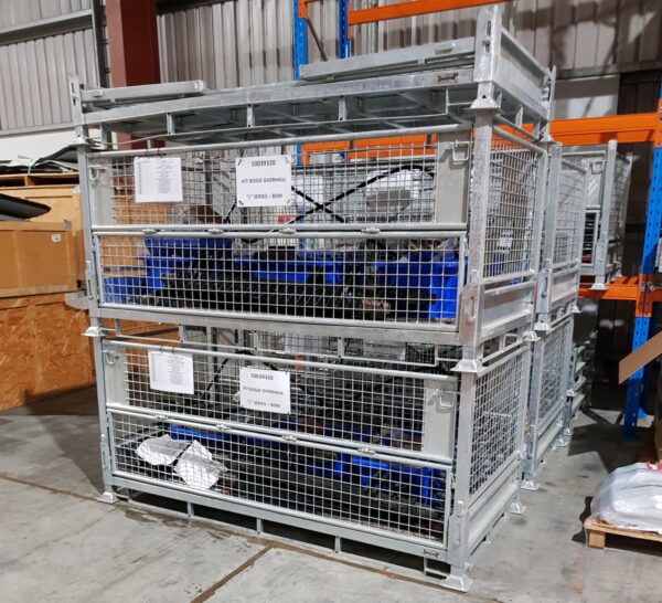 For Effective Warehousing, Use DAYWALK Metal Cages