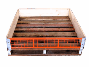 Pallet Collar 4 Hinge with Vision Panel