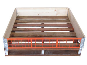 Pallet Collar 4 Hinge with Vision Panel