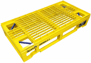1T Spartan Half Steel Pallet Mesh 1160 x 580