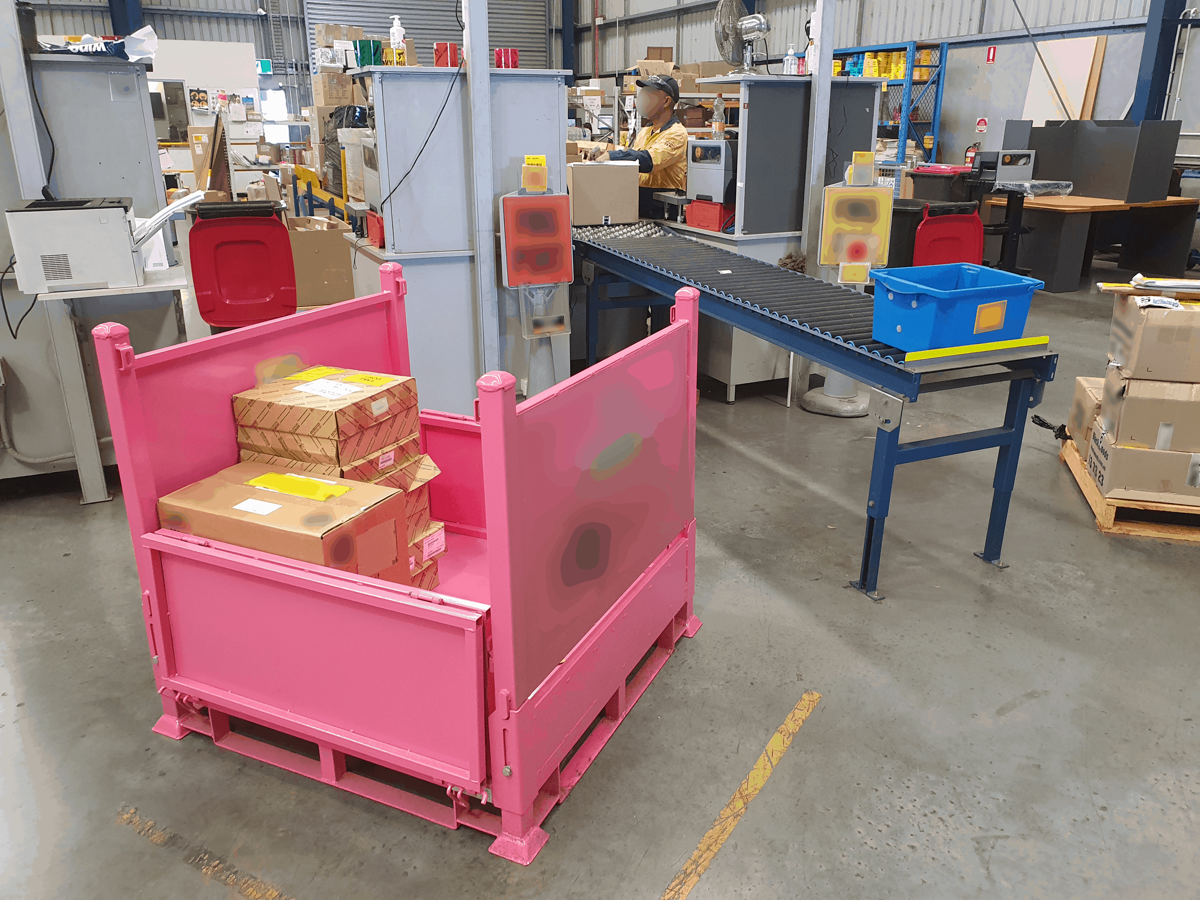 pink stillage