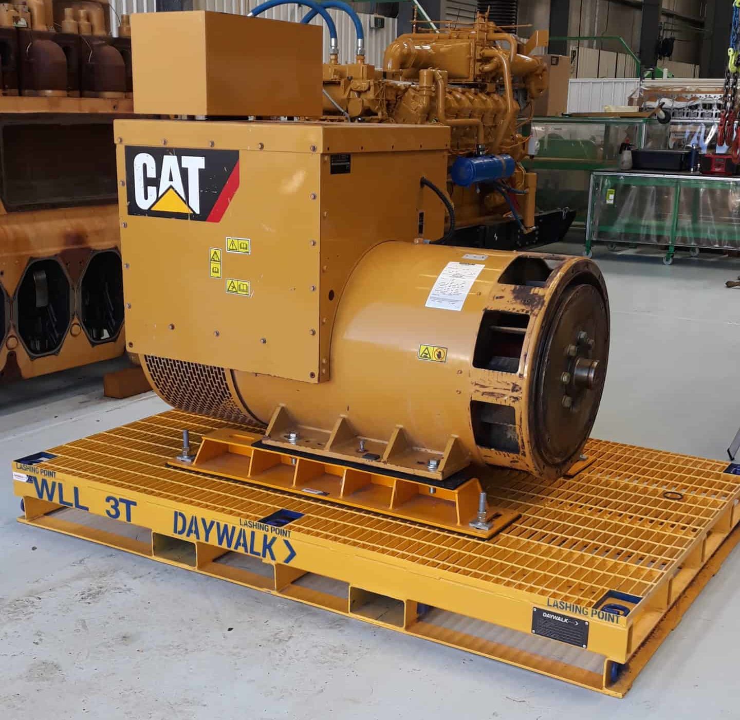 CAT alternator stand