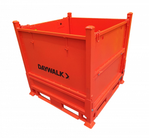 Heavy Duty Sheeted Steel Cage 800mmH