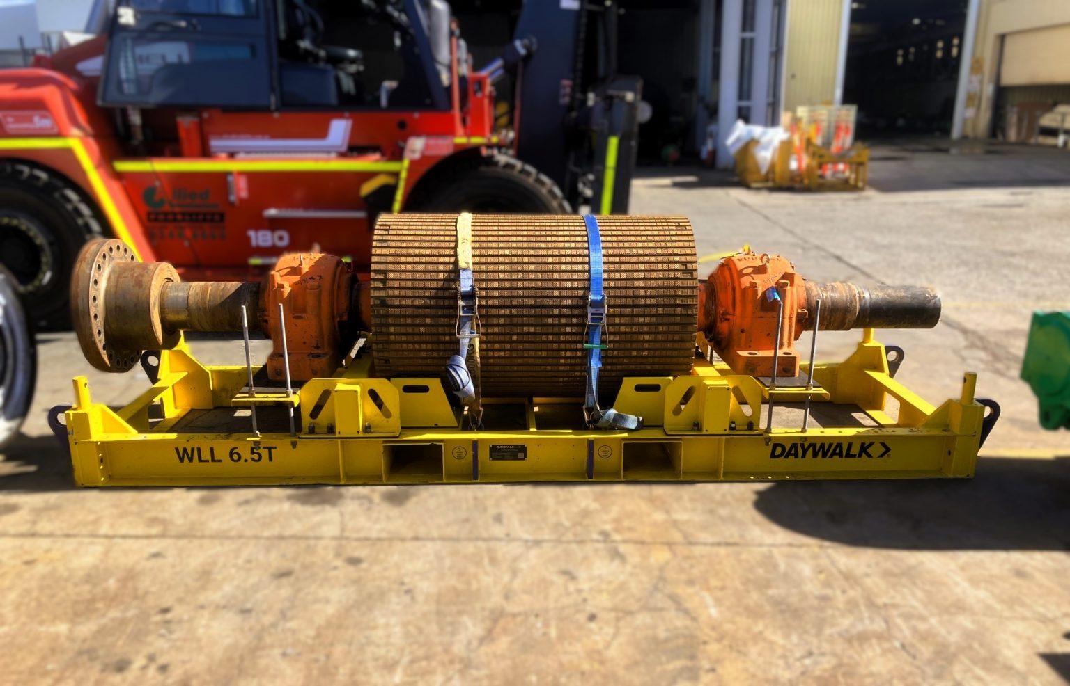 6.5T pulley Frame in the field