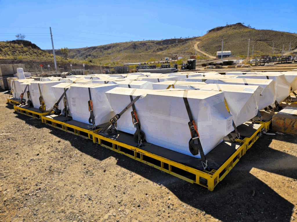 Spartan Double Pallet in the field