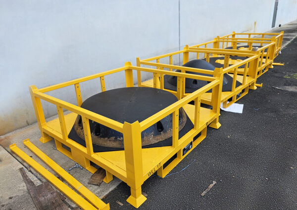 multiple stillages for propellor compo