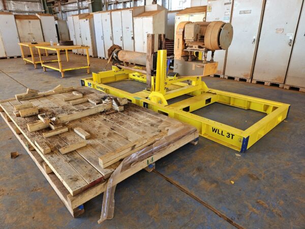 Timber frames fail and were replaced with DAYWALK pump frames