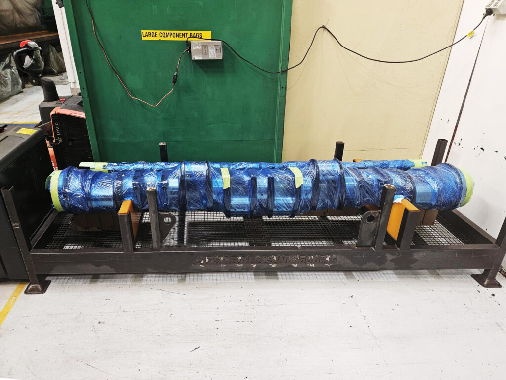 before images of crankshaft stored on frame